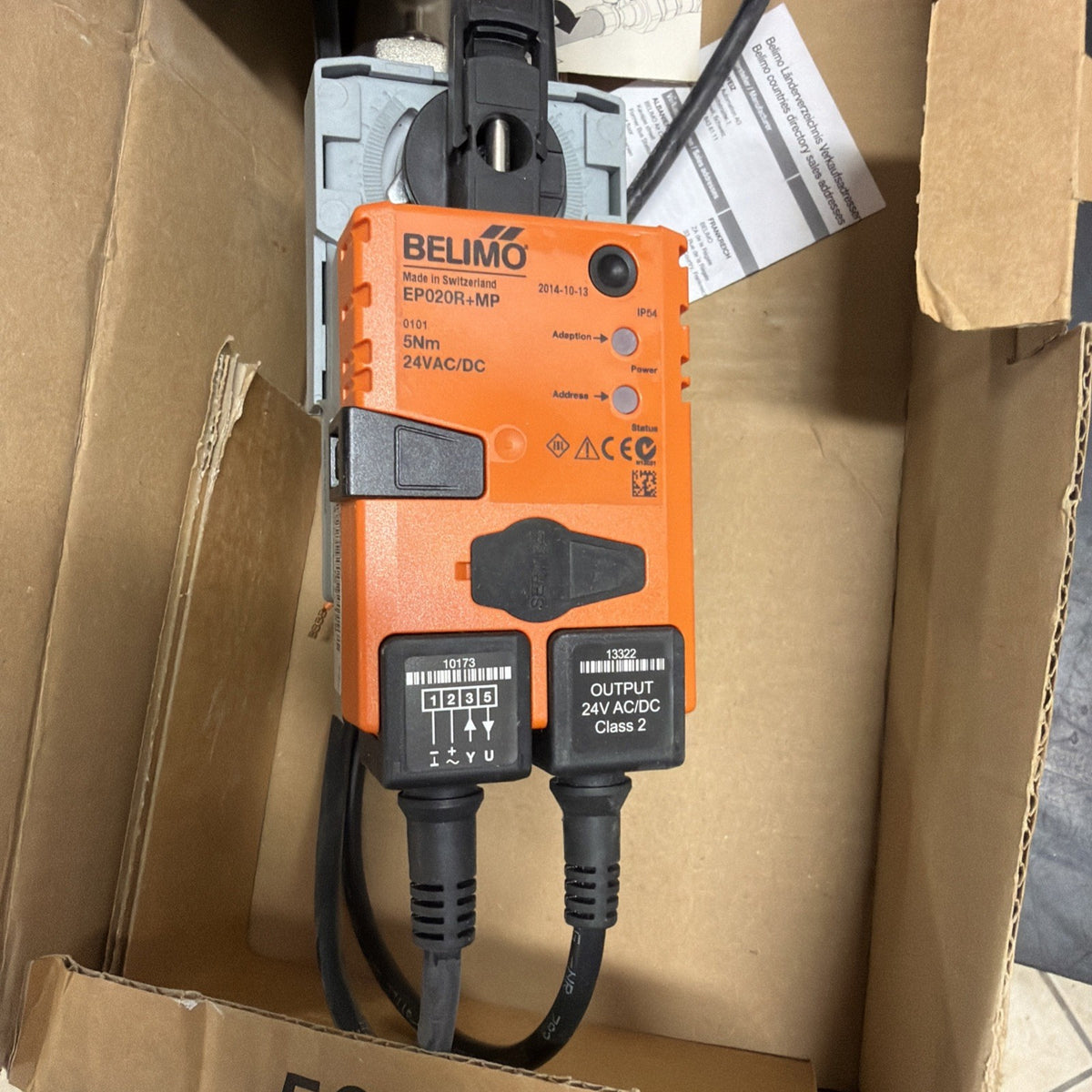 Belimo EP020R+MP Valvola a Sfera Indipendente dalla Pressione1