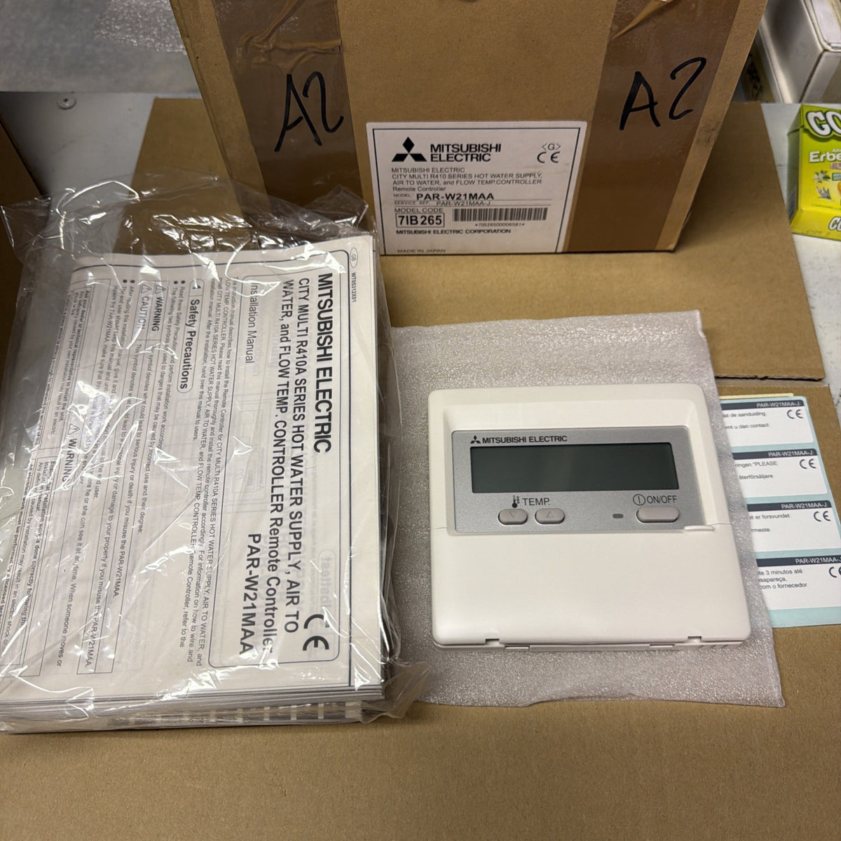 Mitsubishi Electric PAR-W21MAA Comando Climatizzatore Nuovo2
