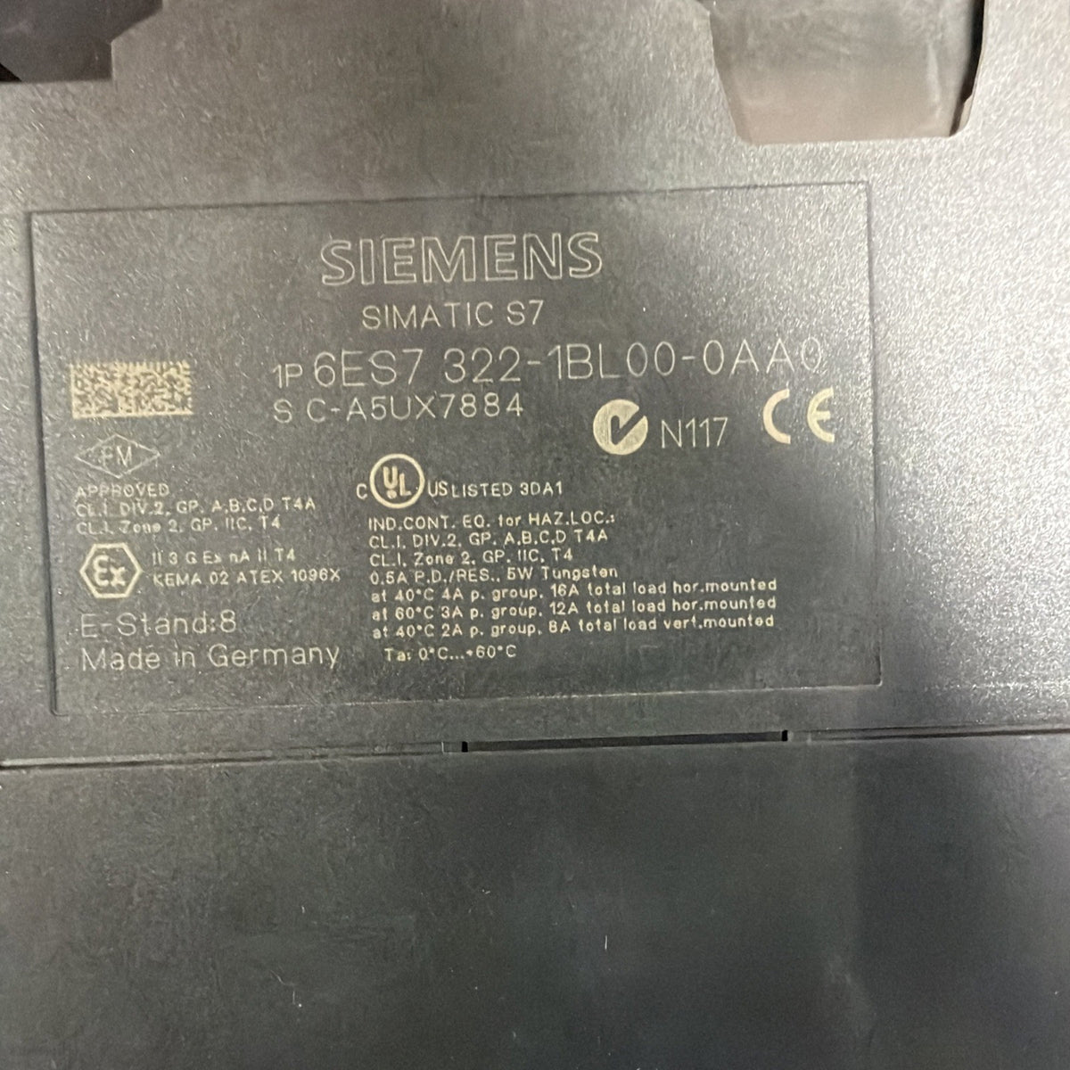 Siemens 6ES7322-1BL00-0AA0 SIMATIC S7-300 SM322 32 Uscite Digitali1
