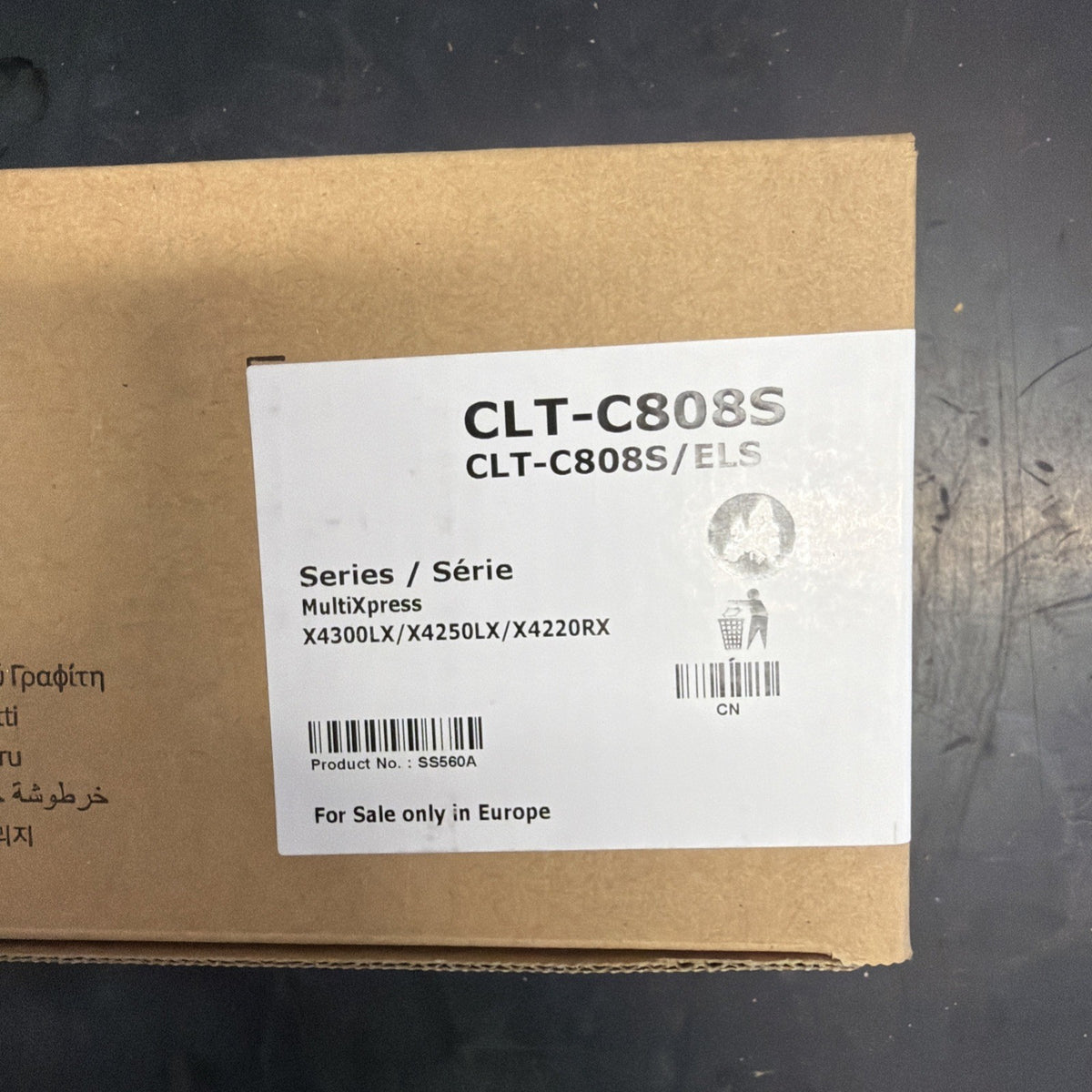 Samsung CLT-C808S Toner Originale Ciano per X4220 X4250 X43002