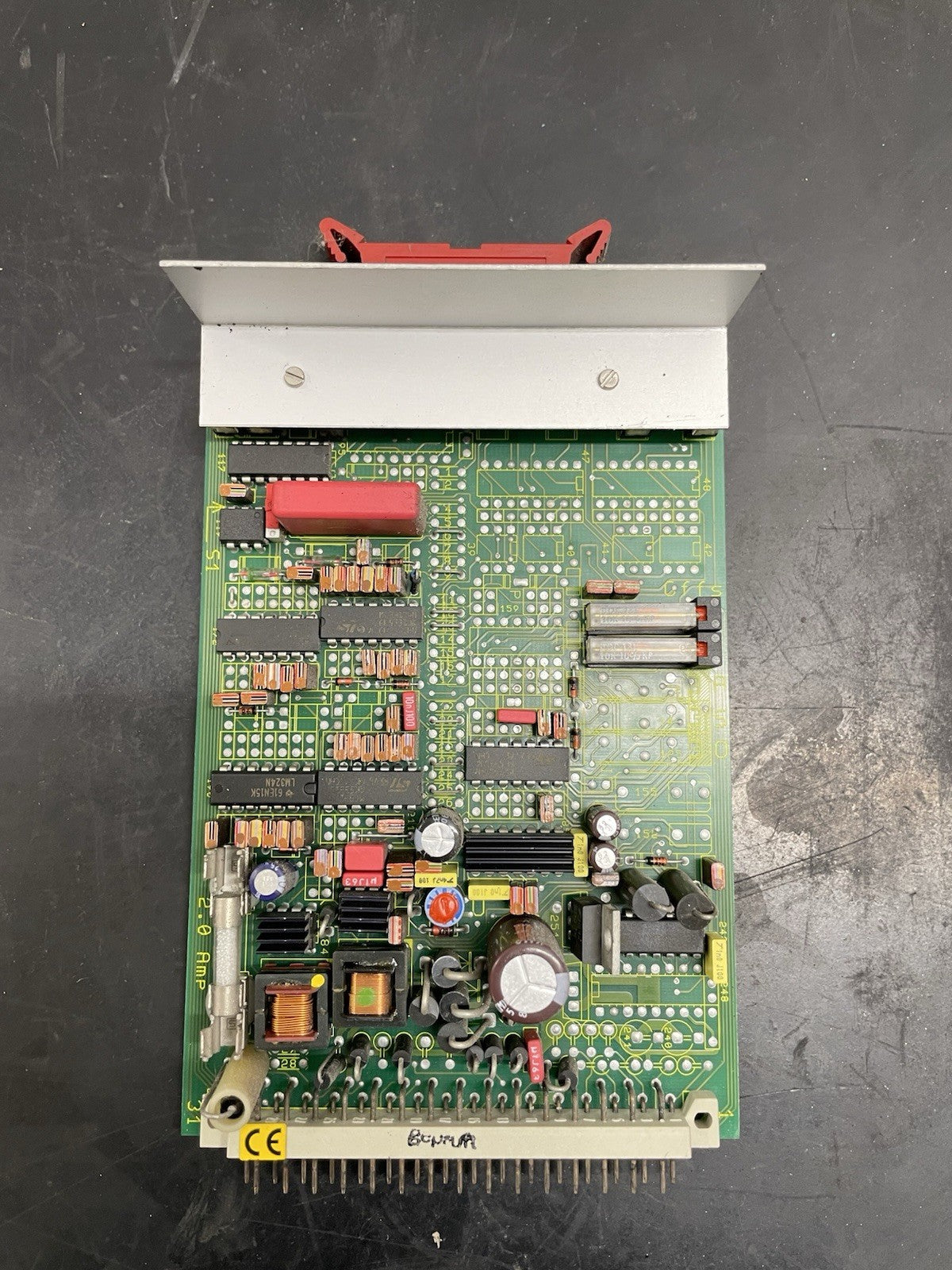 Parker ED00-104-10 Scheda Driver Amplificatore Valvole0