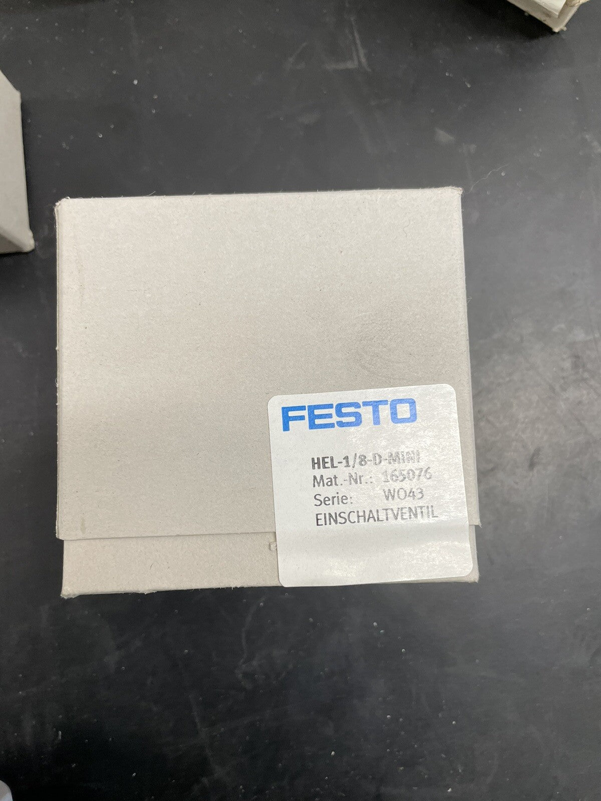 Festo HEL-1/8-D-MINI 165076 Valvola di Inserimento Avviamento Progressivo0