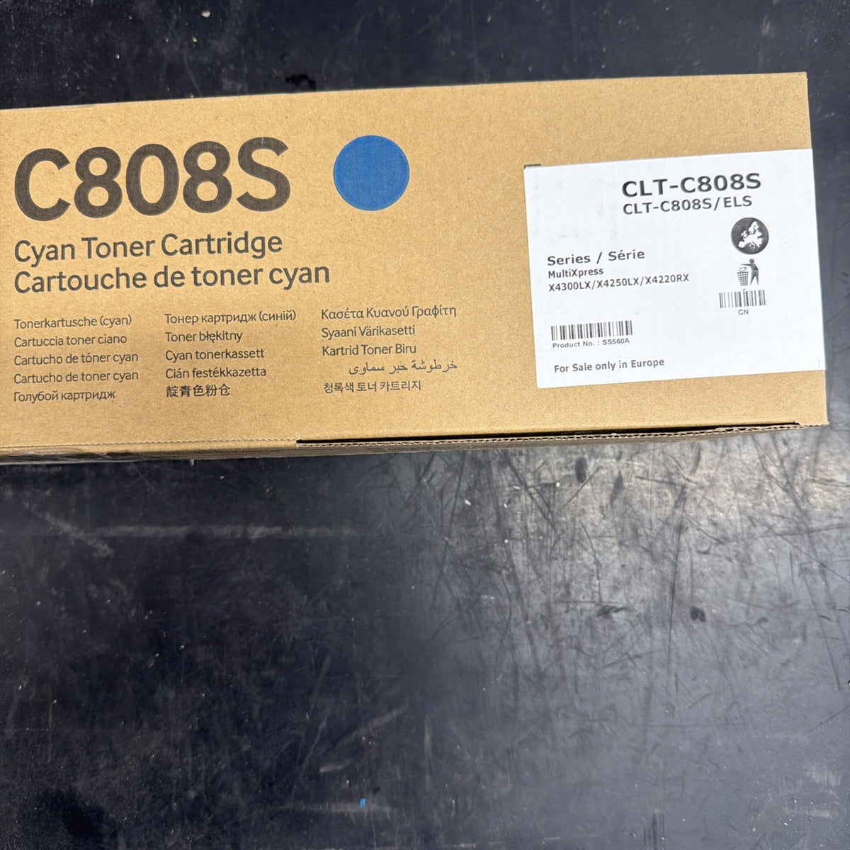 Samsung CLT-C808S Toner Originale Ciano per X4220 X4250 X43001
