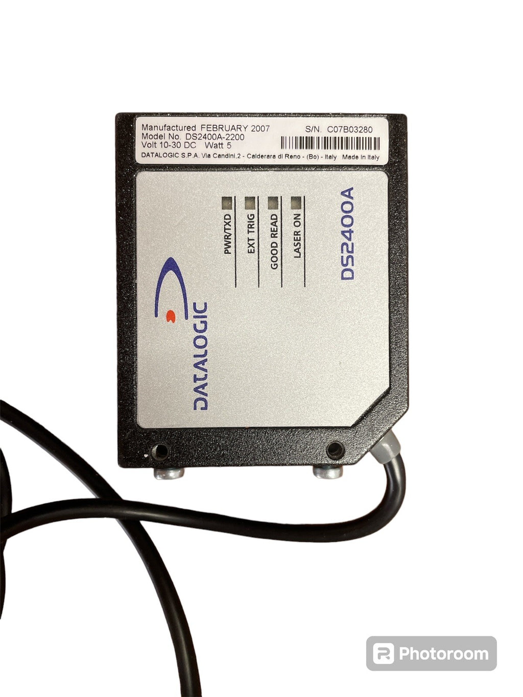 Datalogic DS2400A Lettore Codici a Barre Industriale Scanner1