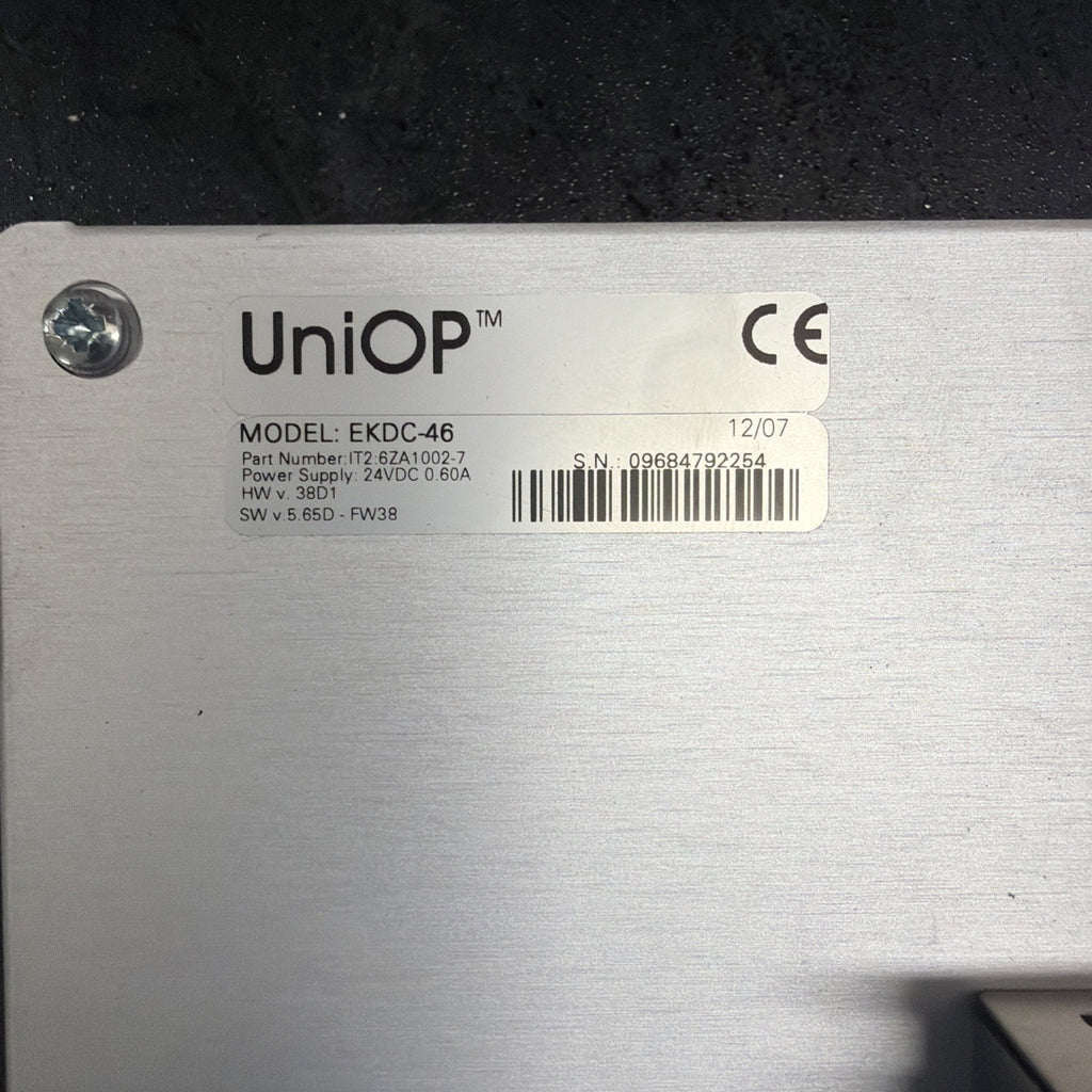 UniOP EKDC-46 Pannello Operatore HMI1