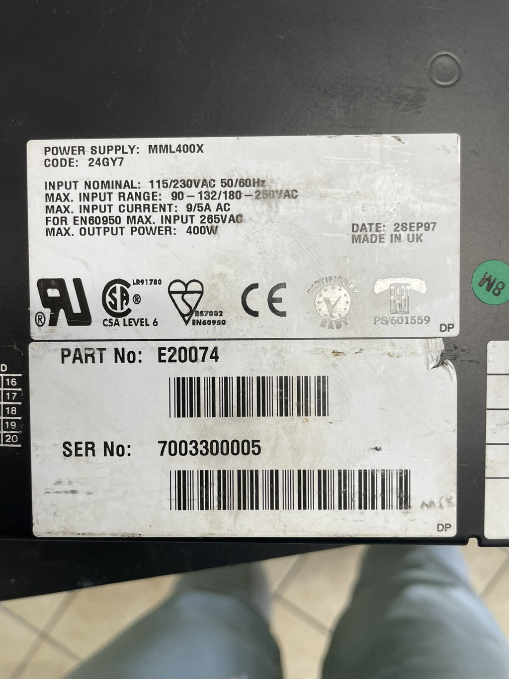 Lambda MML400X Alimentatore Industriale1