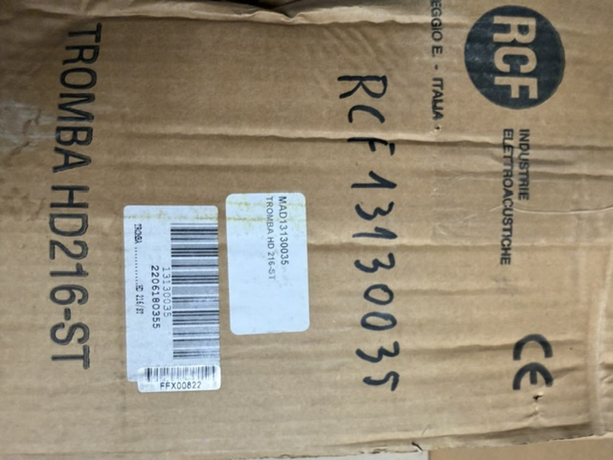 RCF HD 216 ST tromba con unità dinamica 20W linea 100V esterno Made in Italy4