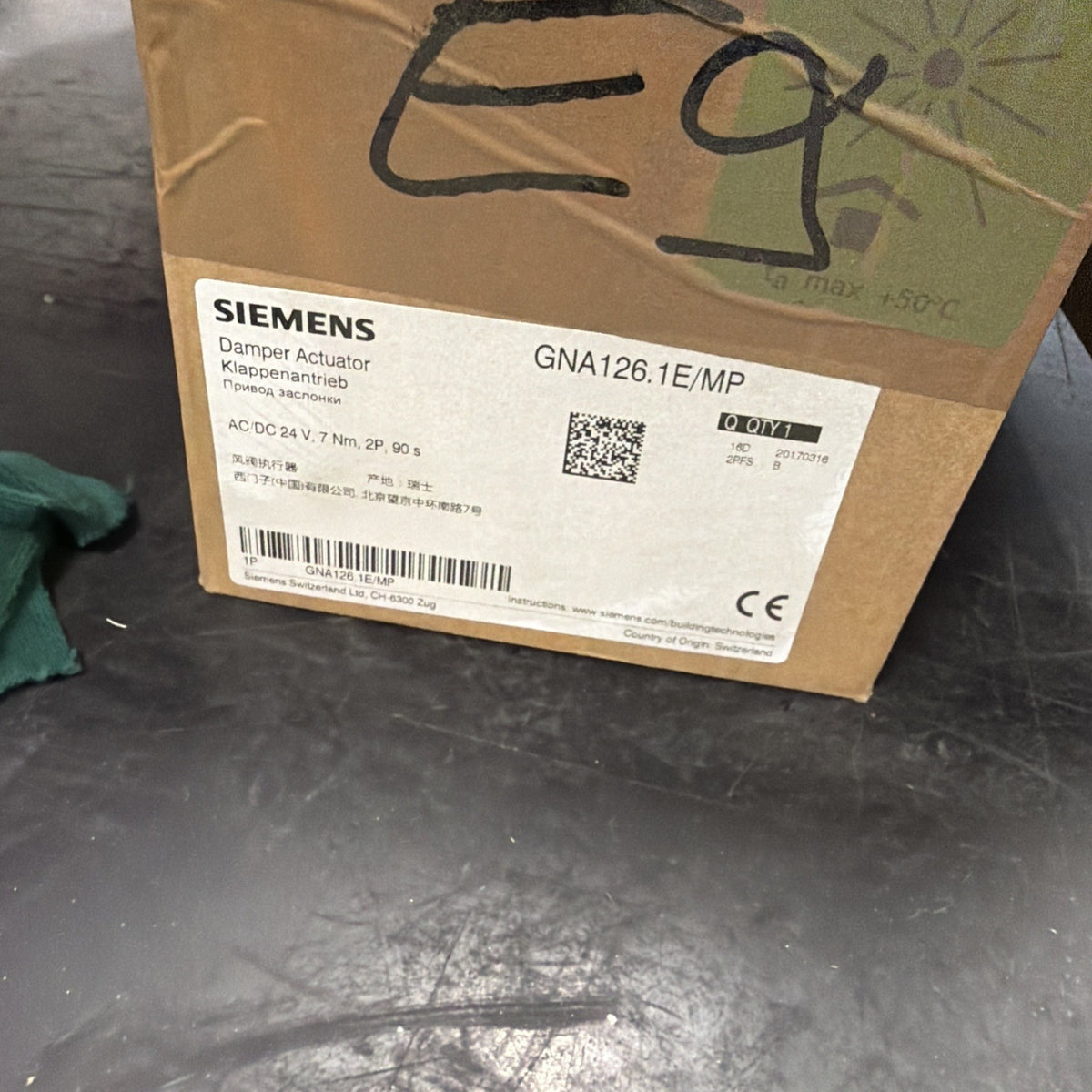 Siemens GCA126.1E Servomotore Serranda Ritorno a Molla1