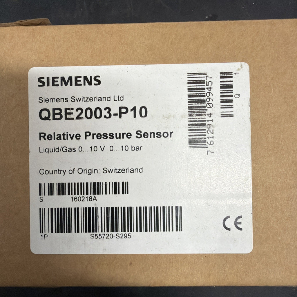 Siemens QBE2003-P10 Sensore di Pressione Nuovo1