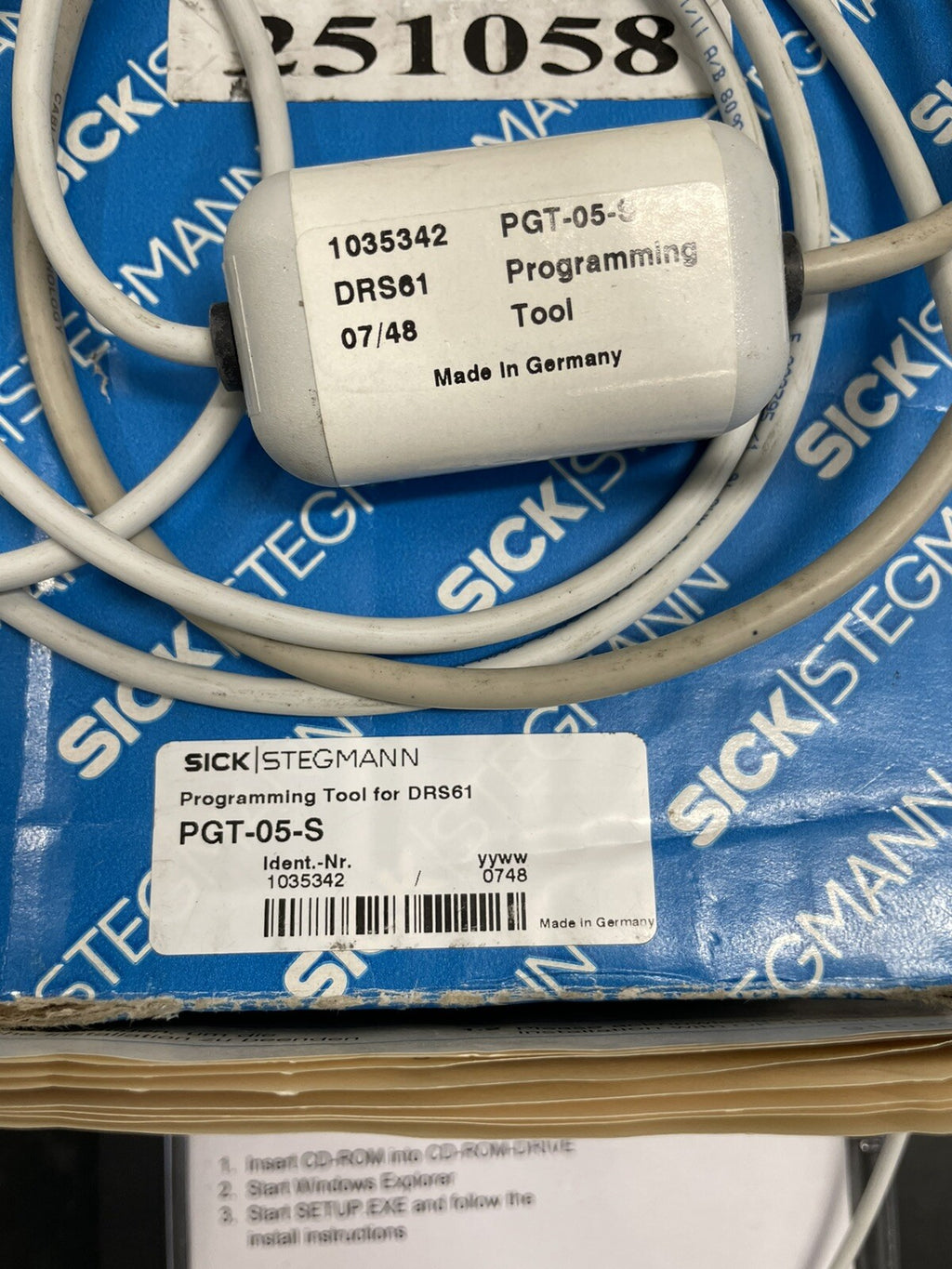 Sick PGT-05-S 1035342 Strumento di Programmazione Encoder DRS611