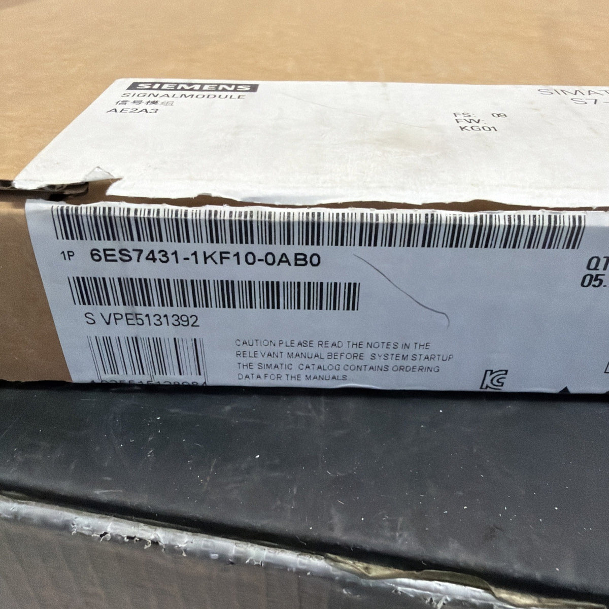 Siemens 6ES7431-1KF10-0AB0 SIMATIC S7-400 SM431 Ingressi Analogici1