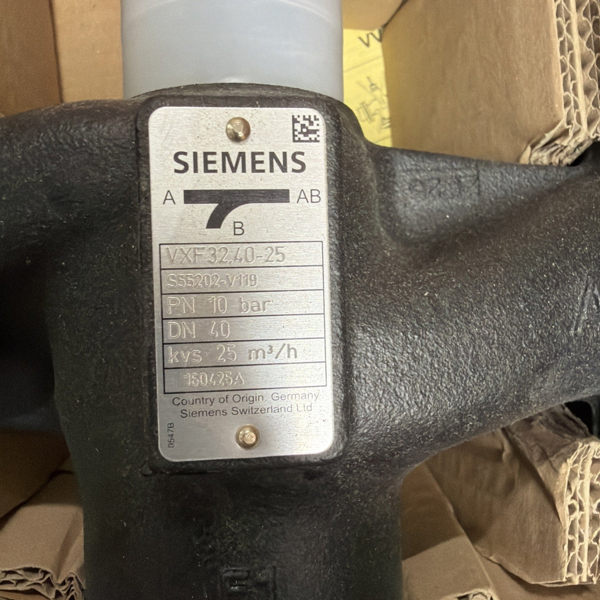 Siemens VXF32.40-25 Valvola 3 Vie DN401
