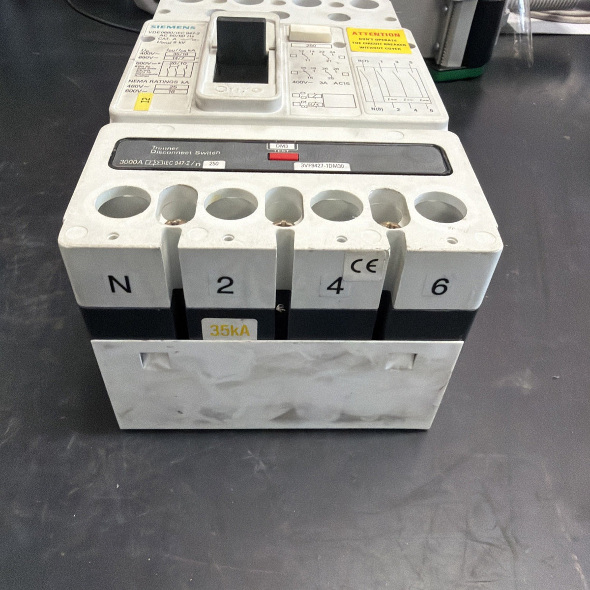 Siemens 3VF9427-1DM30 Accessorio Interruttore Automatico 3VF2