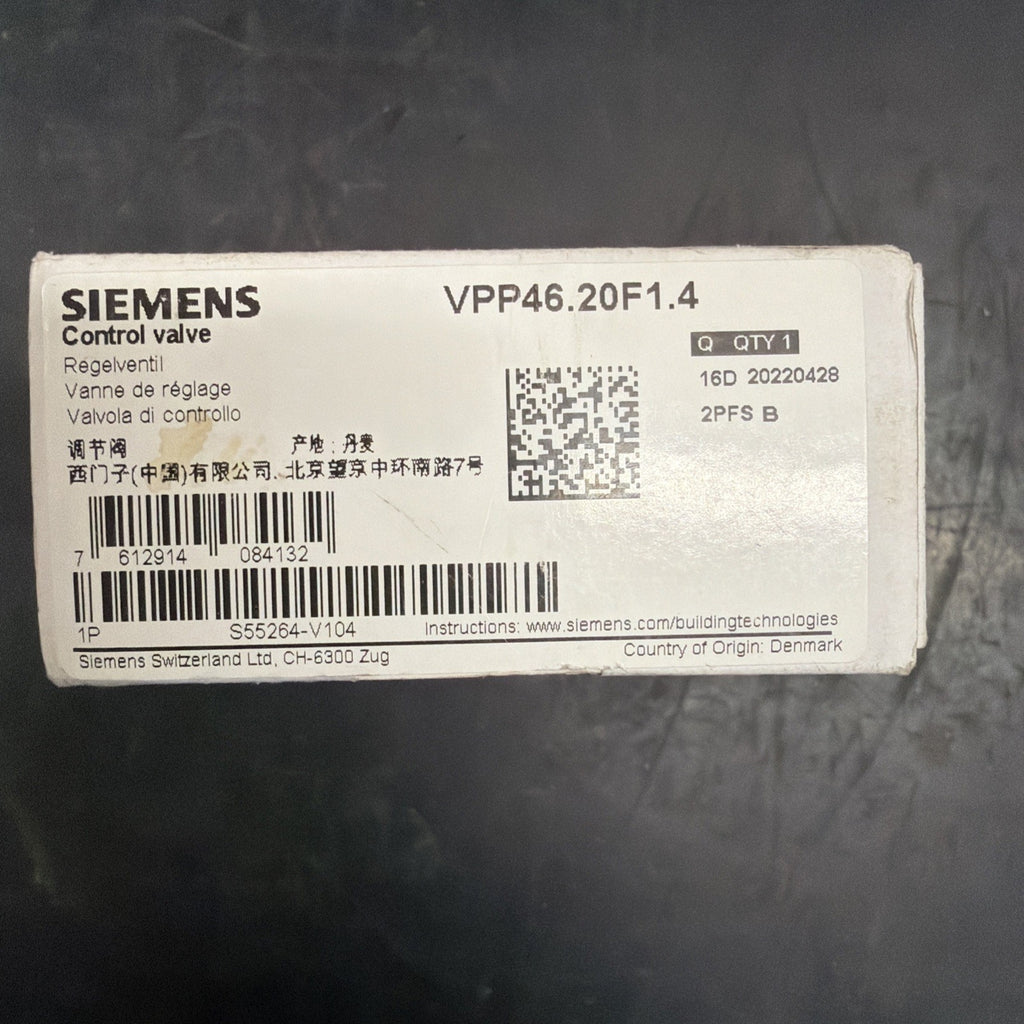Siemens VPP46.20F1.4 Valvola Regolazione Portata1