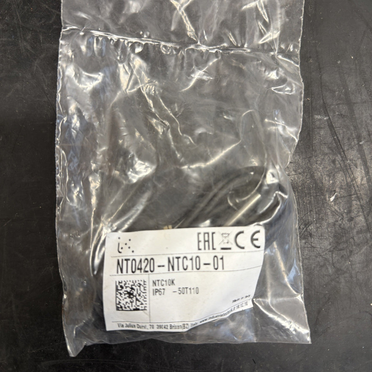 NT0420-NTC10-01 Sonda NTC 10k0