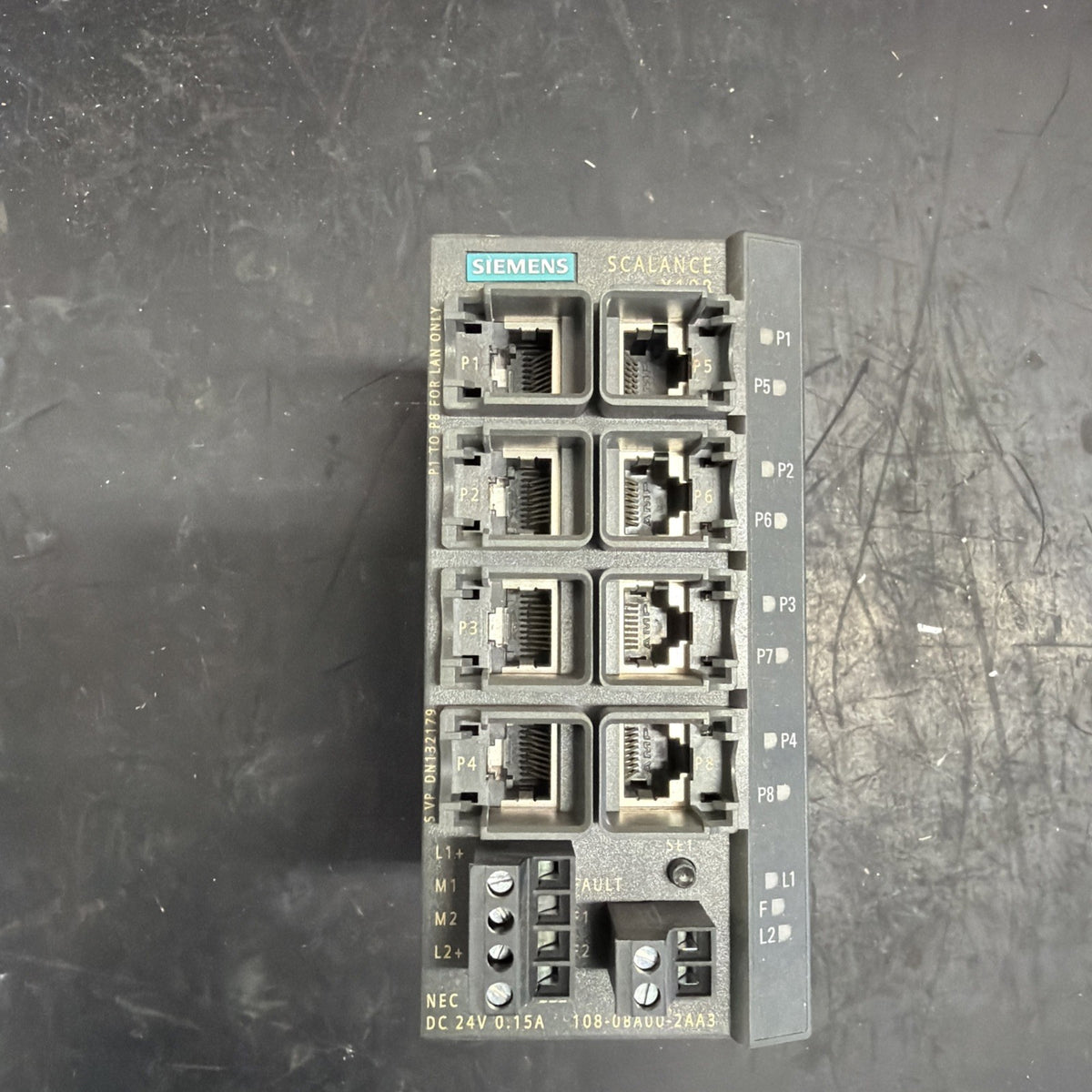 Siemens 6GK5108-0BA00-2AA3 SCALANCE X108 Switch Ethernet0