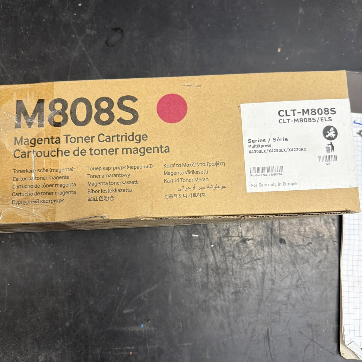 Samsung CLT-M808S Toner Originale Magenta per X4220 X4250 X43001