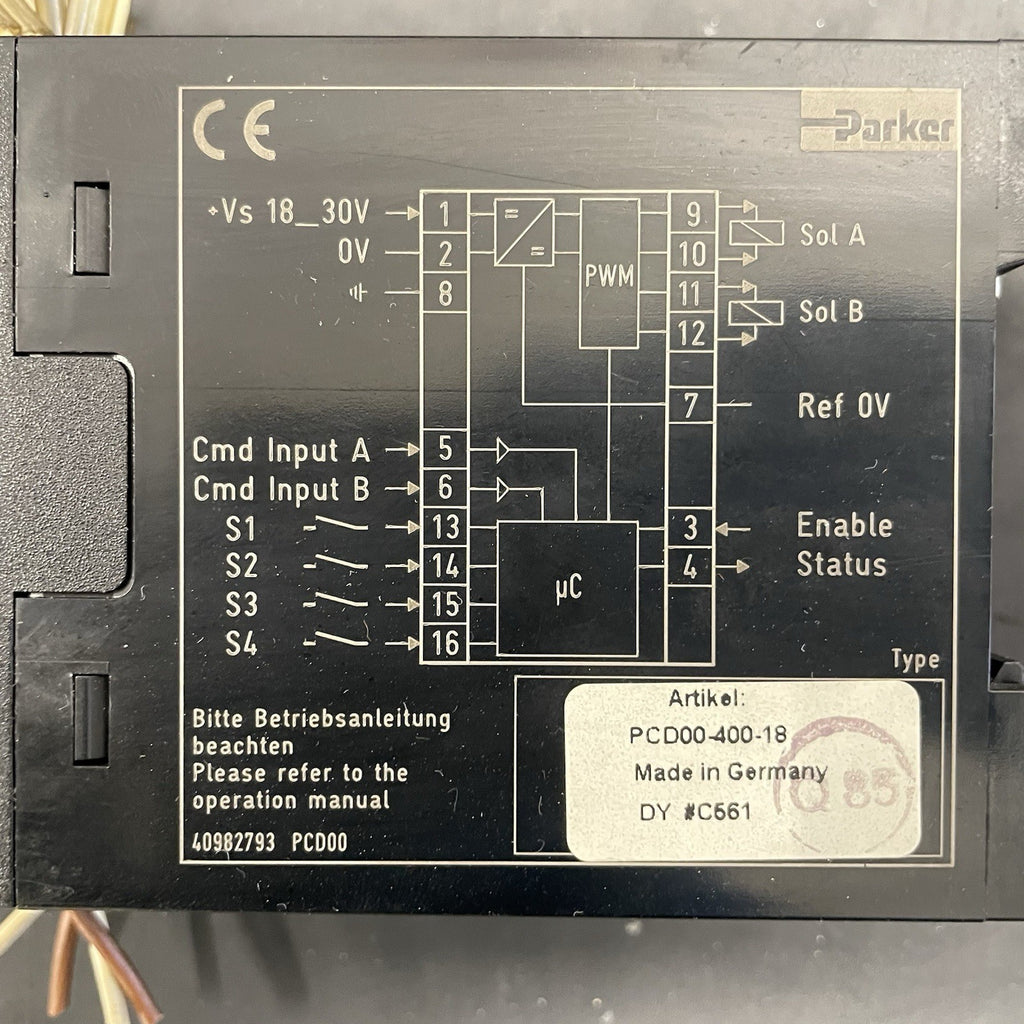 Parker PCD00A-400-20 Scheda di Controllo Parker1