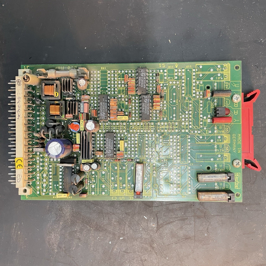 Parker ED00-105-10 Scheda Driver Amplificatore Valvole0
