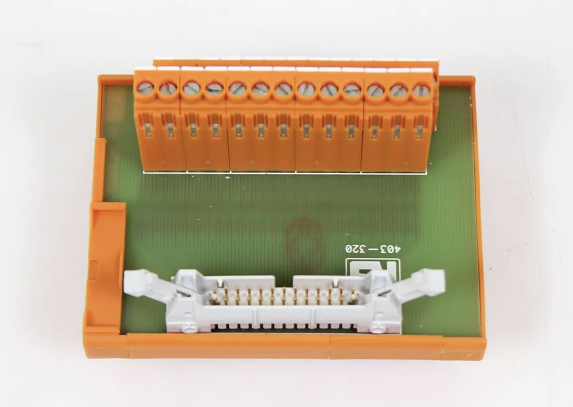 RS PRO 403-320 Modulo Interfaccia IDC 26 Poli Guida DIN 50V 1A1