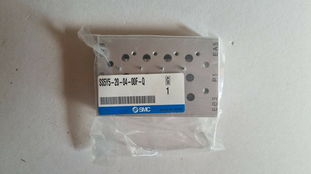 SMC SS5Y5-20-04-00F-Q Base Multipla Manifold Elettrovalvole 4 Posti0