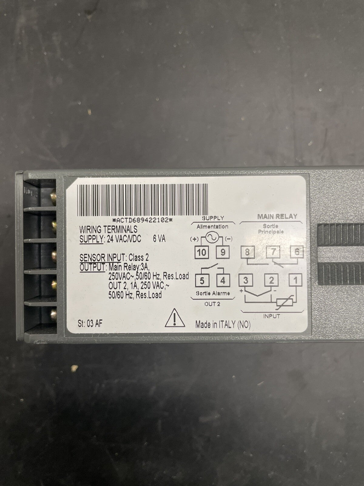 Crouzet Syrelec CTD 46 CTD4689422102 Relè Temporizzatore1