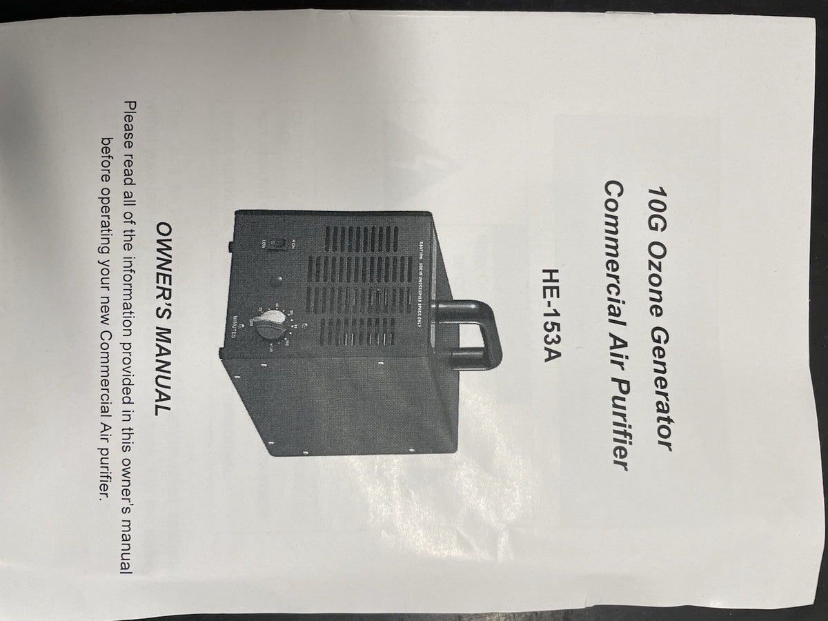 Generatore di Ozono 220V 10 g/h Sanificatore Aria Ozonizzatore3