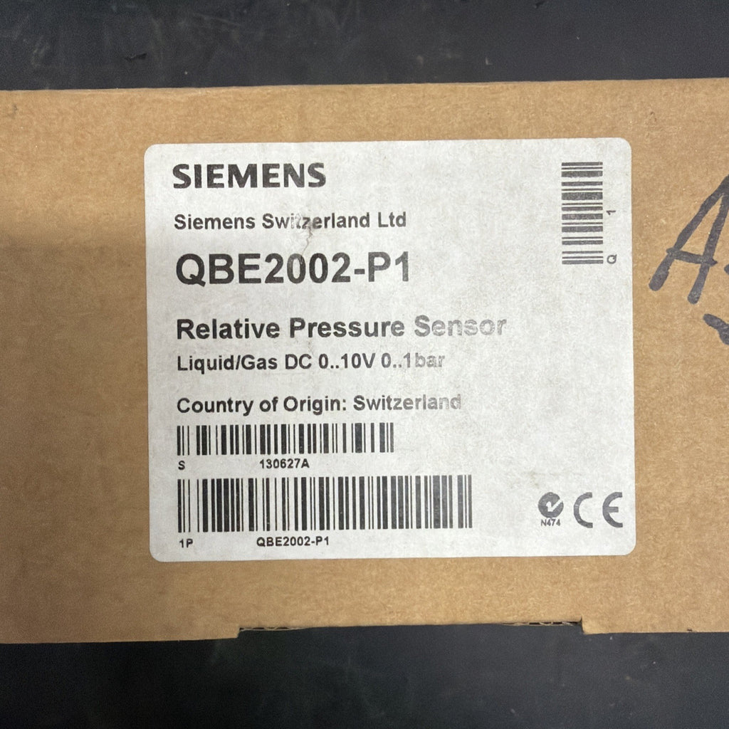 Siemens QBE2002-P1 Sensore di Pressione2