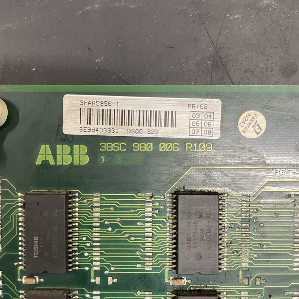 ABB DSQC323 3HAB5956-1 Scheda Robot ABB1