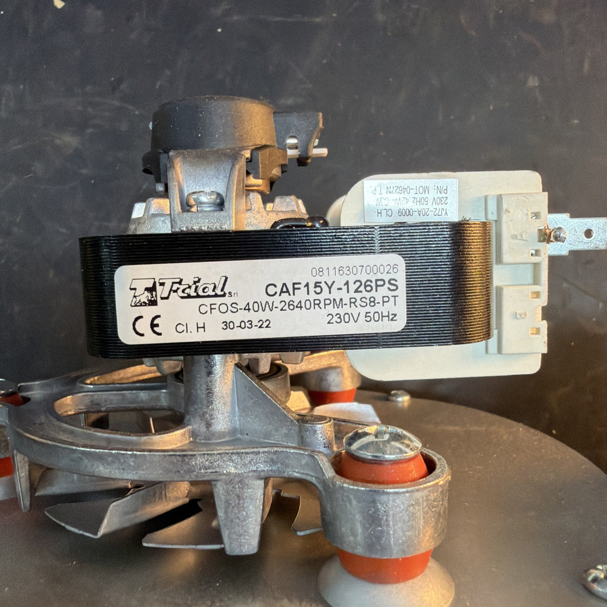 Trial CAF15Y-120PS Estrattore Fumi 50W per Stufe a Pellet2