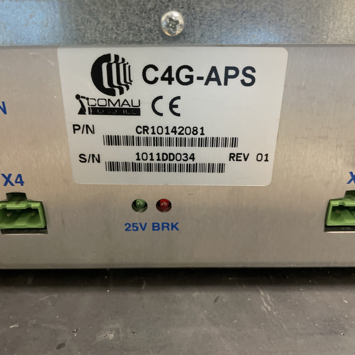 Comau C4G-APS CR10142081 Alimentatore Ausiliario Robot Comau1