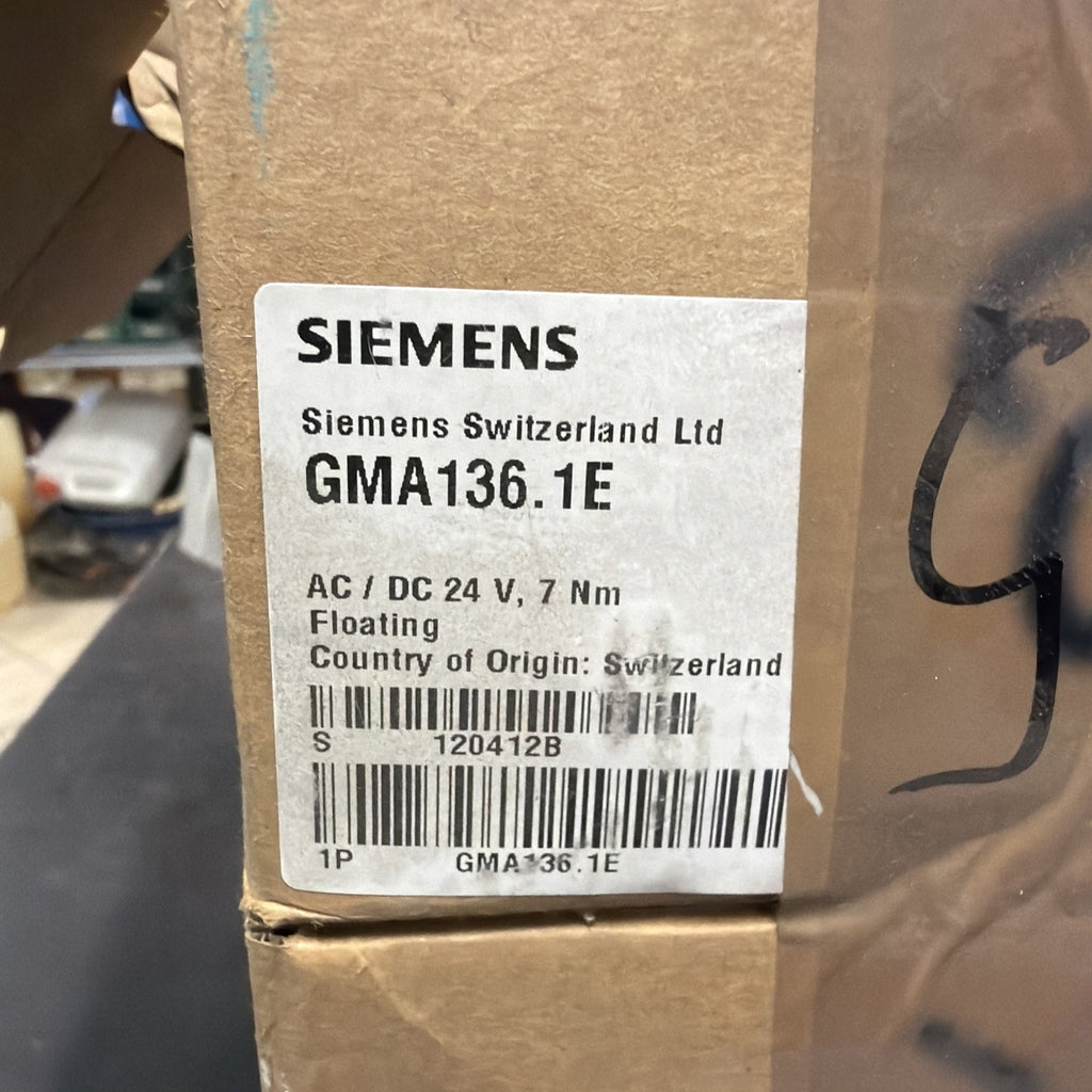 Siemens GMA136.1E Servomotore Serranda Nuovo con Scatola1