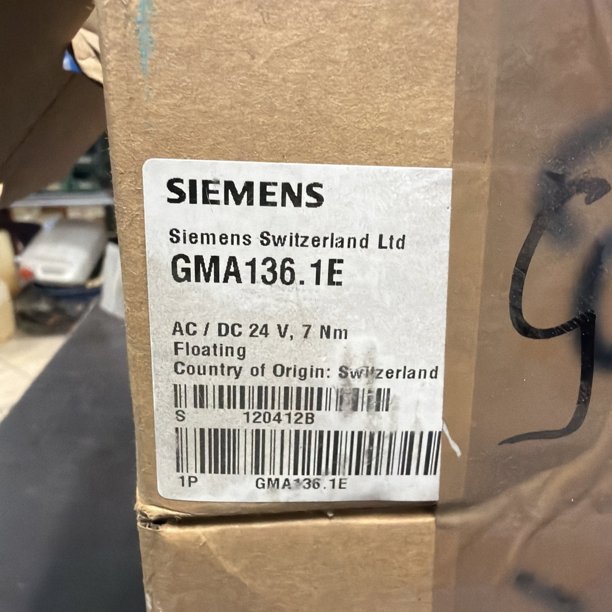 Siemens GMA136.1E Servomotore Serranda Nuovo con Scatola1