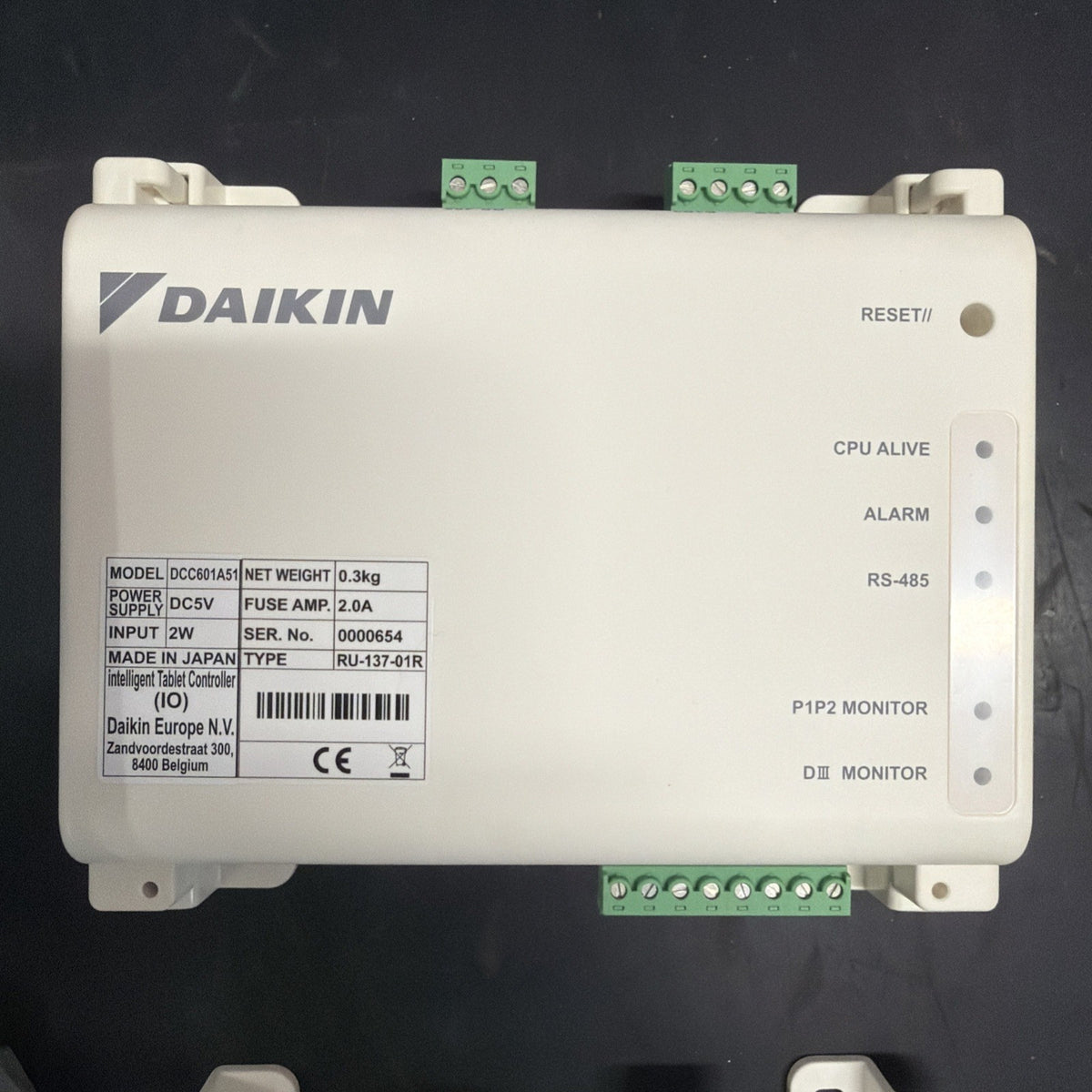 Daikin DCC601A51 Intelligent Tablet Controller Centralizzato VRV2