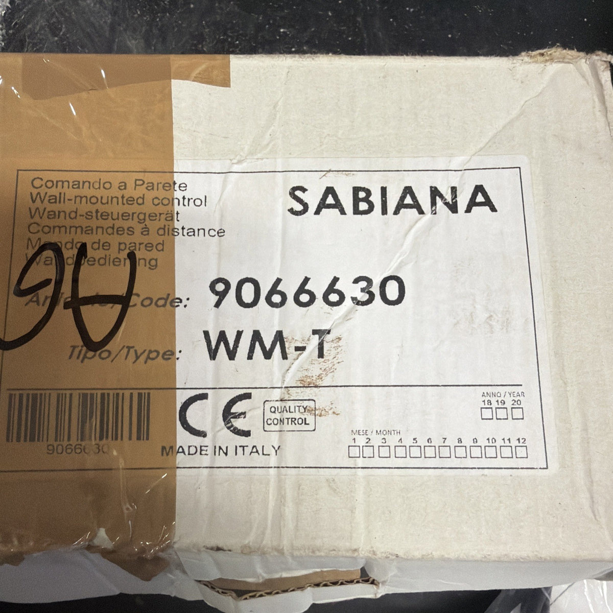 Sabiana WM-T 9066630 Comando Fan Coil 3 Velocità Nuovo1