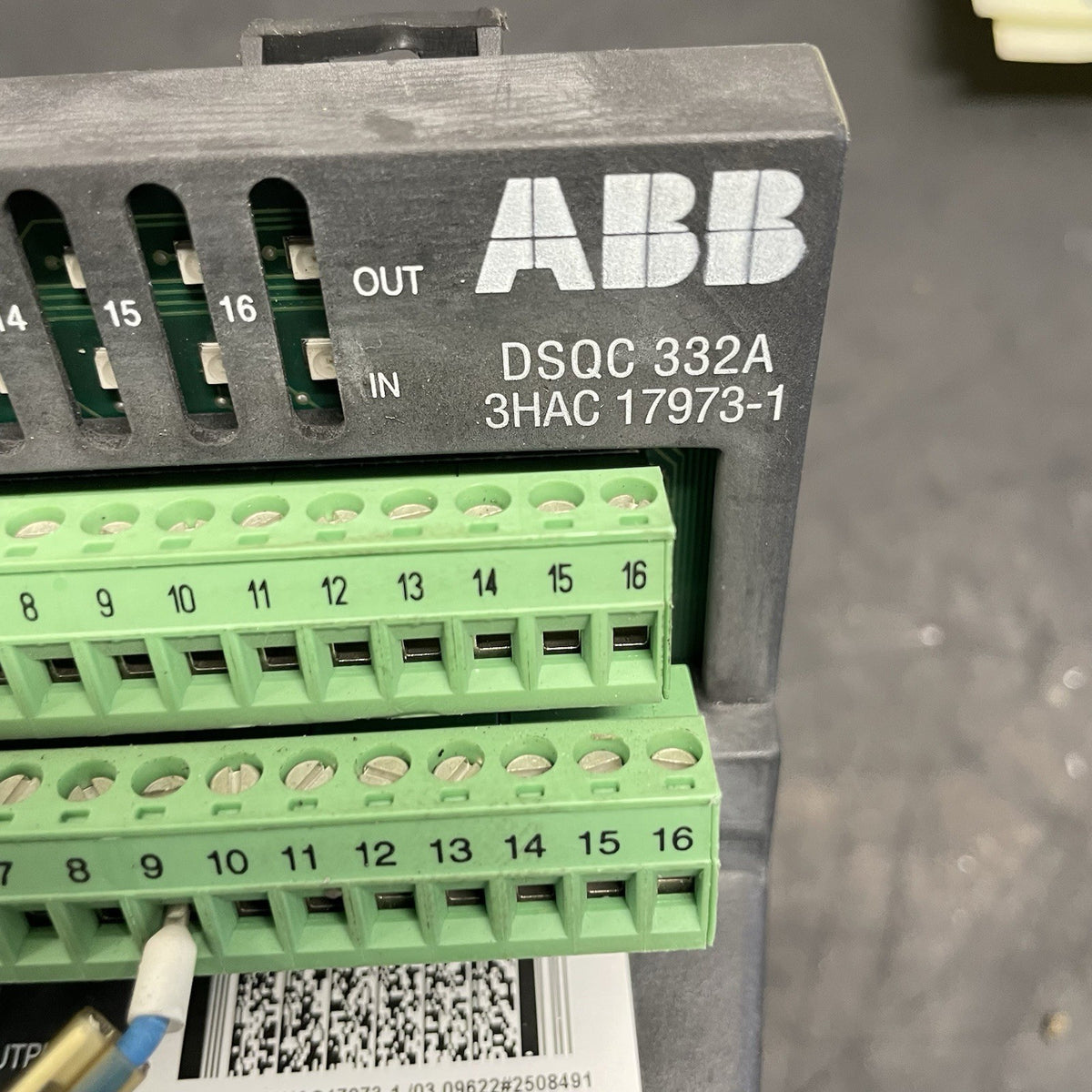 ABB DSQC332A 3HAC17973-1/03 Modulo I/O Digitale Robot ABB1