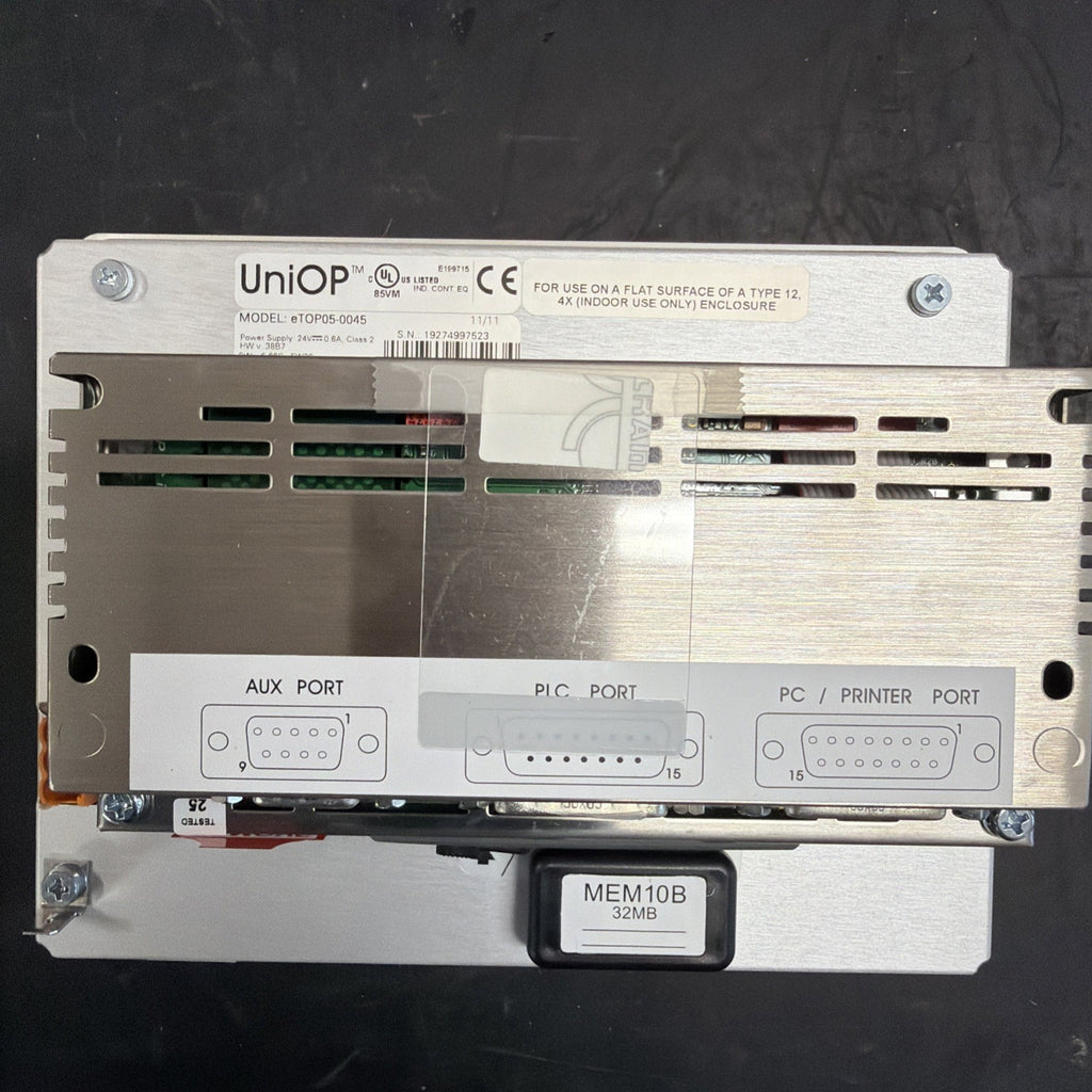 UniOP eTOP05-0045 Pannello Operatore HMI 24VDC2