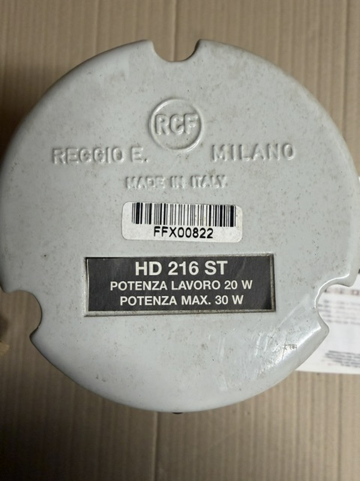 RCF HD 216 ST tromba con unità dinamica 20W linea 100V esterno Made in Italy3