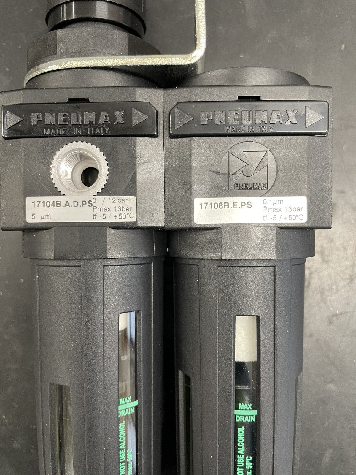 Pneumax 17104 17108 Filtro Regolatore Aria Compressa Nuovo1