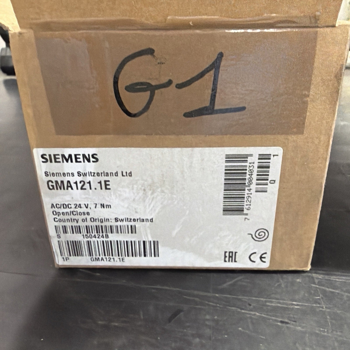 Siemens GMA121.1E Servomotore Serranda Nuovo1