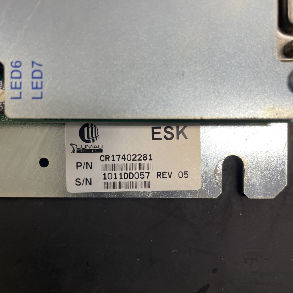 Comau C4G-ESK CR17402281 Scheda di Controllo Robot Comau1