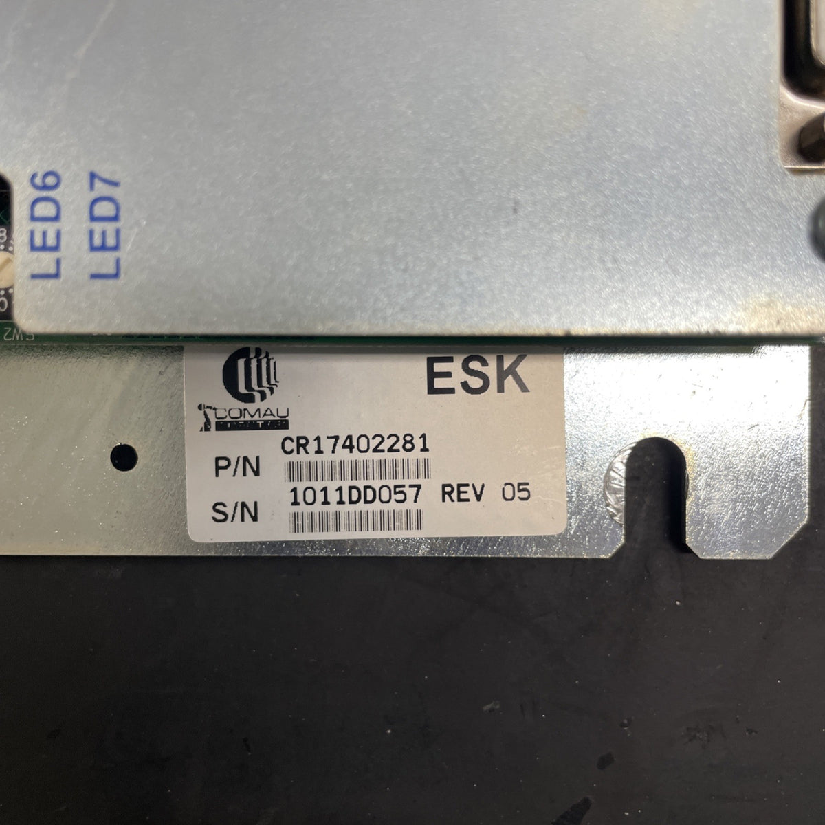 Comau C4G-ESK CR17402281 Scheda di Controllo Robot Comau1