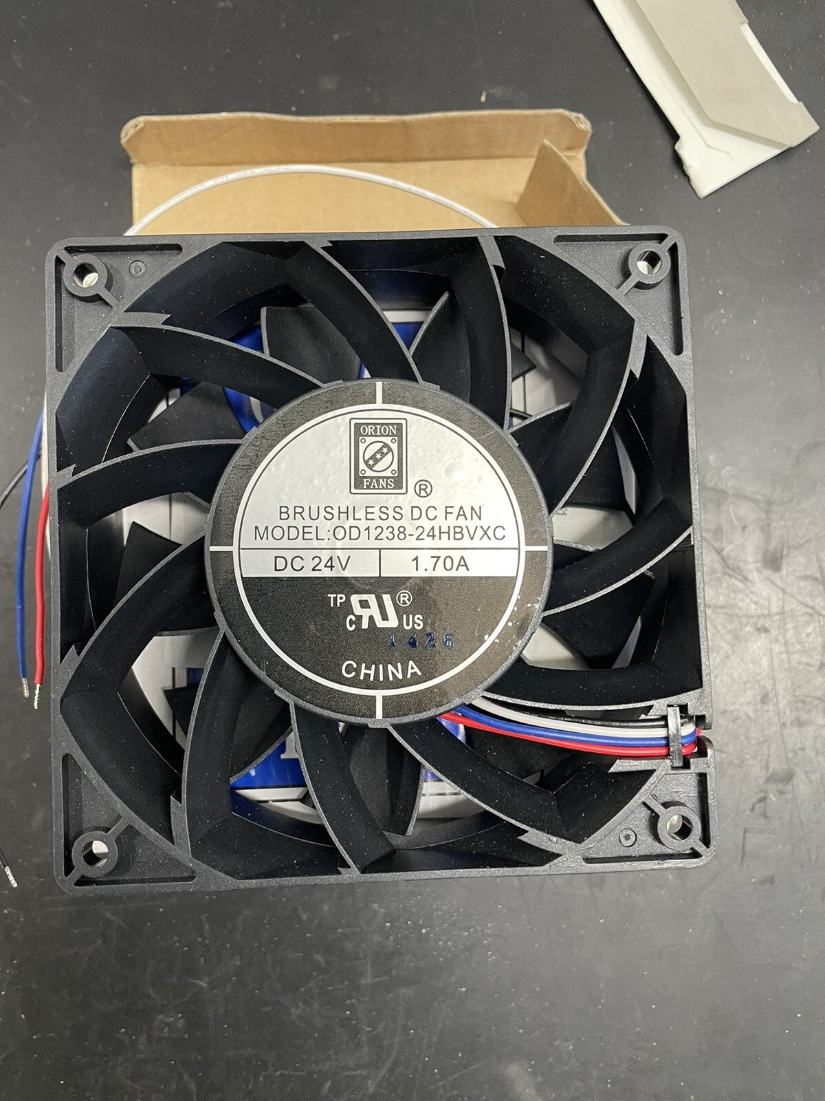 Orion Fans OD1238-24HBVXC Ventola Brushless 24V 120x38 mm0