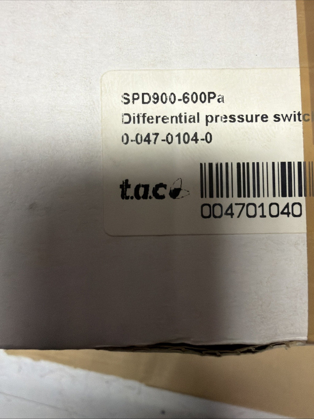 Schneider SPD900-600PA Pressostato Differenziale3